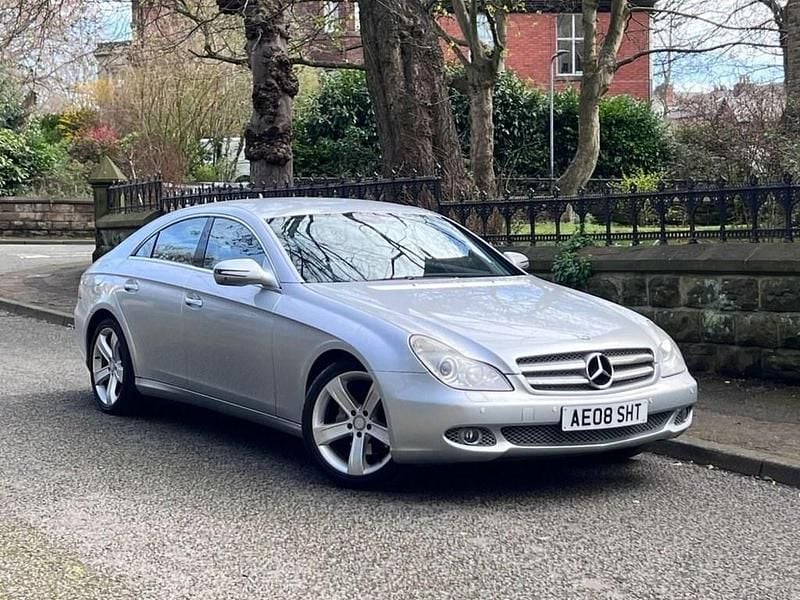 Used Mercedes CLS320 221 HP (162 kW) 2008 Silver Coupe