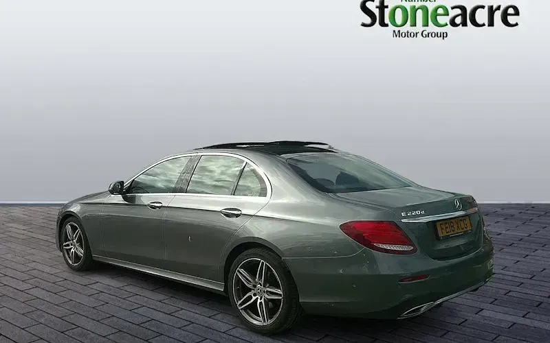 Used Mercedes E220 AMG Line Premium 194 HP (142 kW) 2018 Grey Sedan