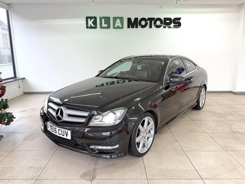 Black Used 2015 Mercedes C250 Sport Edition Coupe | £5,295 (Super price) - Image 1/4