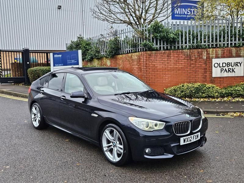 Black Used 2012 BMW 530 M Sport Hatchback | £6,995 (Fair price) - Image 1/4