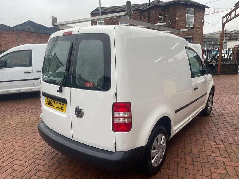 Used VW Caddy 75 HP (55 kW) 2010 White MPV