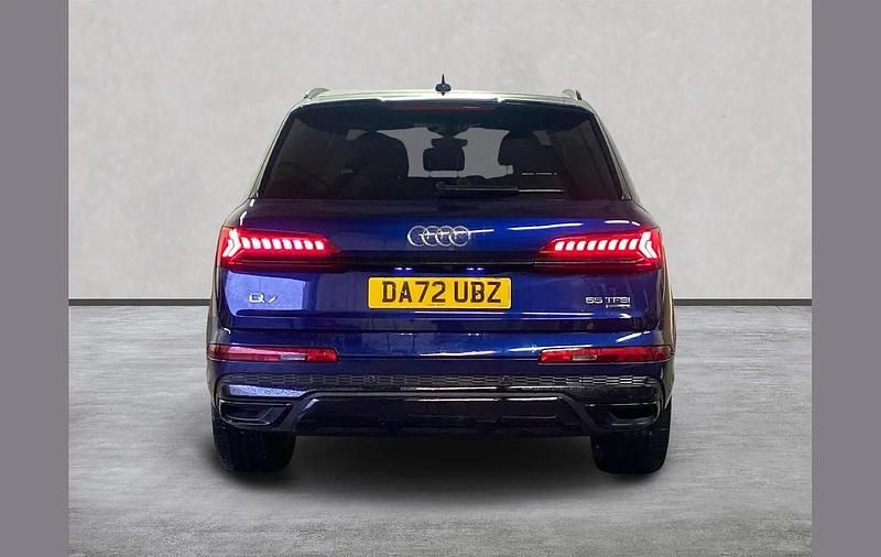 Used Audi Q7 Black Edition 334 HP (245 kW) 2022 Blue SUV