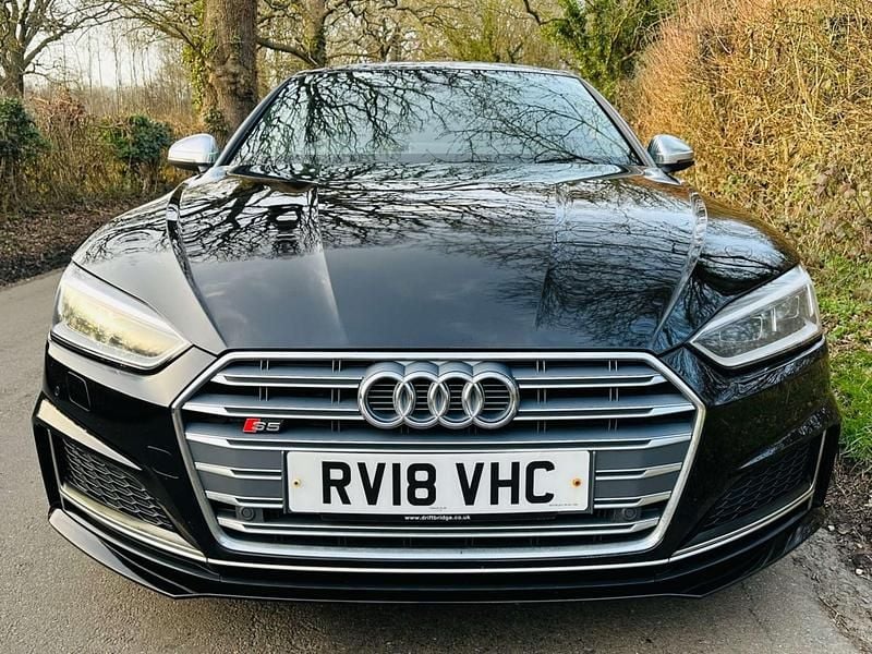 Used Audi S5 354 HP (260 kW) 2018 Black Coupe