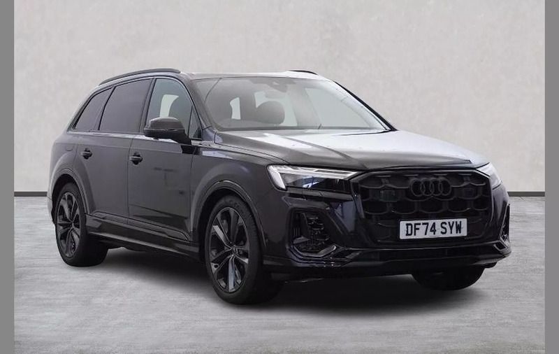 Black Used 2025 Audi Q7 Black Edition SUV | £61,530 (Expensive) - Image 1/4