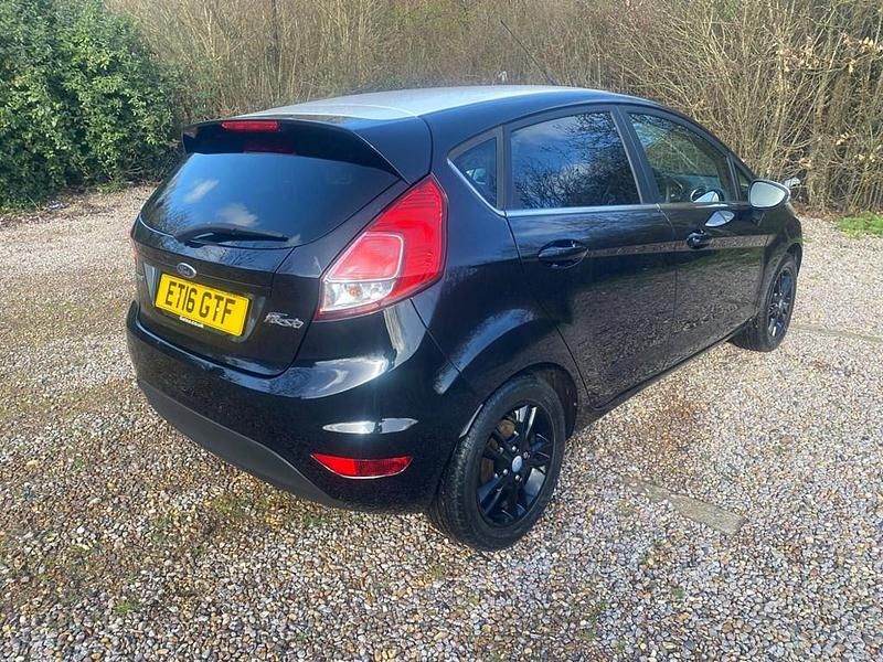 Used Ford Fiesta Zetec 2016 Black Hatchback