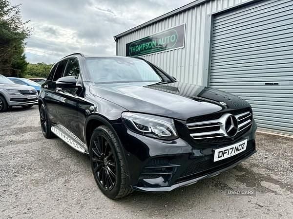 Black Used 2017 Mercedes GLC350 AMG line Estate | £22,850 (Expensive) - Image 1/4