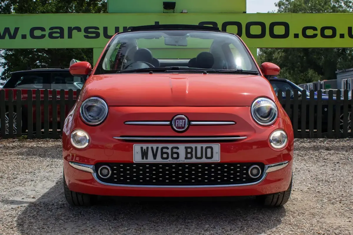 Used Fiat 500C Lounge 2016 Pink Cabriolet