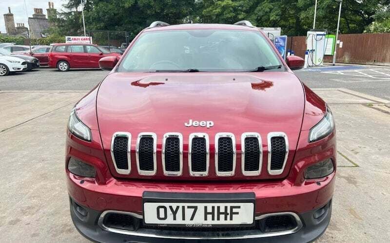 Red Used 2017 Jeep Cherokee Limited SUV | £13,995 (A bit pricey) - Image 1/3