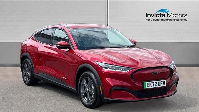 Red Used 2023 Ford Mustang Mach-E Extended Range SUV | £21,250 (Fair price) - Image 1/4