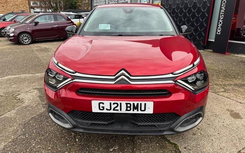Used Citroën C4 PureTech 131 HP (96 kW) 2021 Red Hatchback