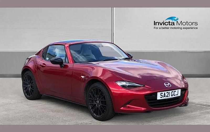Red Used 2021 Mazda MX5 Inclusive Cabriolet | £24,500 (Expensive) - Image 1/4