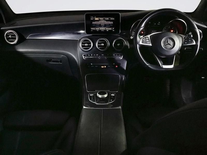 Used Mercedes GLC220 AMG line 170 HP (125 kW) 2018 Silver SUV