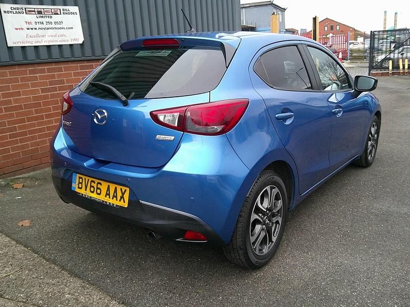 Used Mazda 2 Inclusive 2016 Blue Hatchback