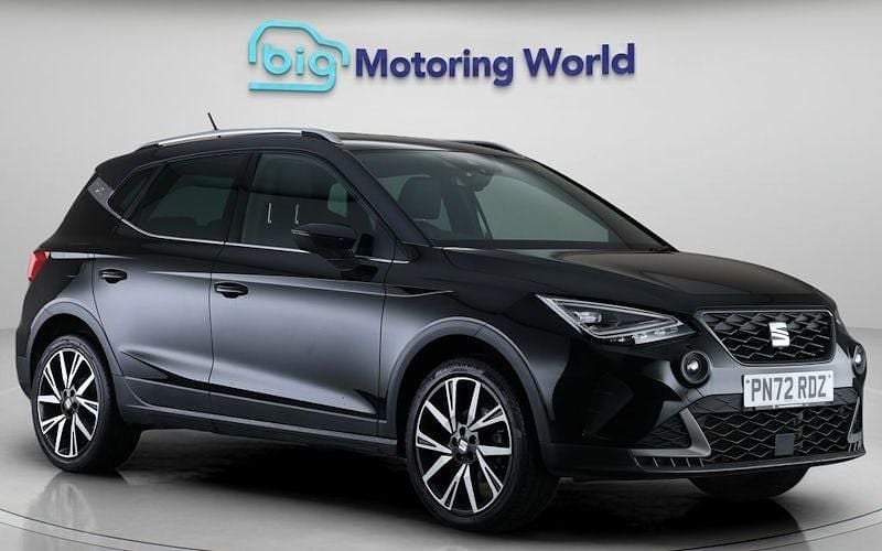 Used Seat Arona FR 110 HP (80 kW) 2022 Black SUV