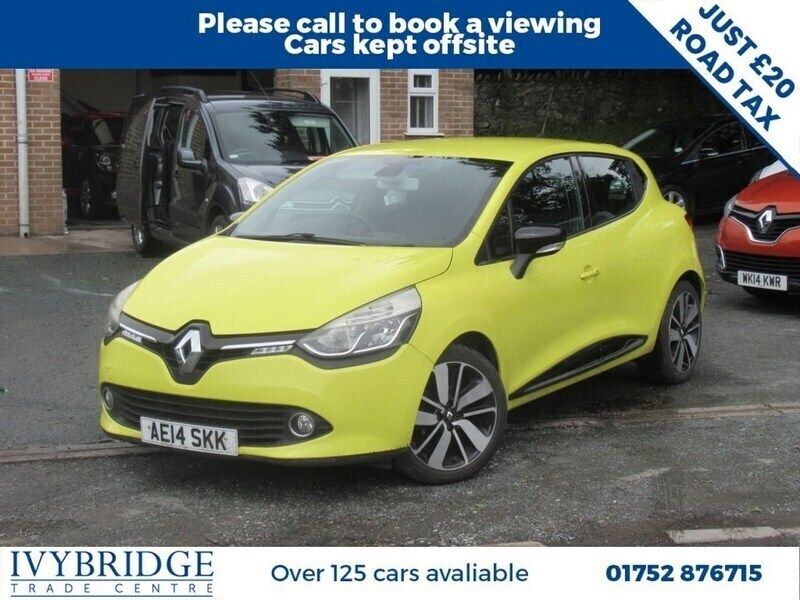 Yellow Used 2014 Renault Clio IV Dynamique Hatchback | £3,795 (Fair price) - Image 1/2