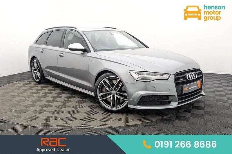 Used Audi A6 Black Edition 450 HP (330 kW) 2018 Grey Estate