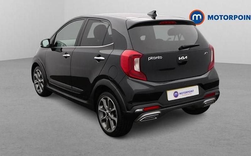 Used Kia Picanto X-Line 67 HP (49 kW) 2022 Black Hatchback