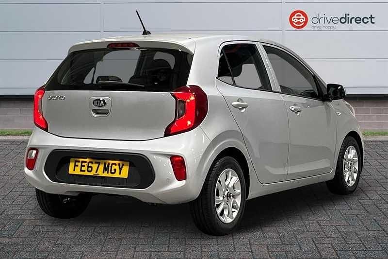 Used Kia Picanto 83 HP (61 kW) 2017 Silver Hatchback