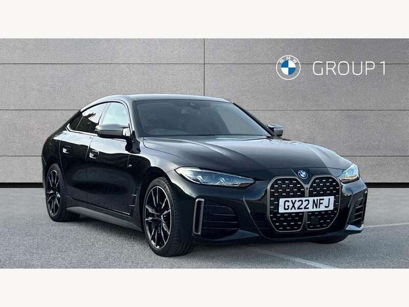 Black Used 2022 BMW M440 M Sport Sedan | £38,095 (Fair price) - Image 1/4