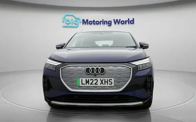 Used Audi Q4 e-tron Sport 125 kW (170 HP) 2022 Blue SUV
