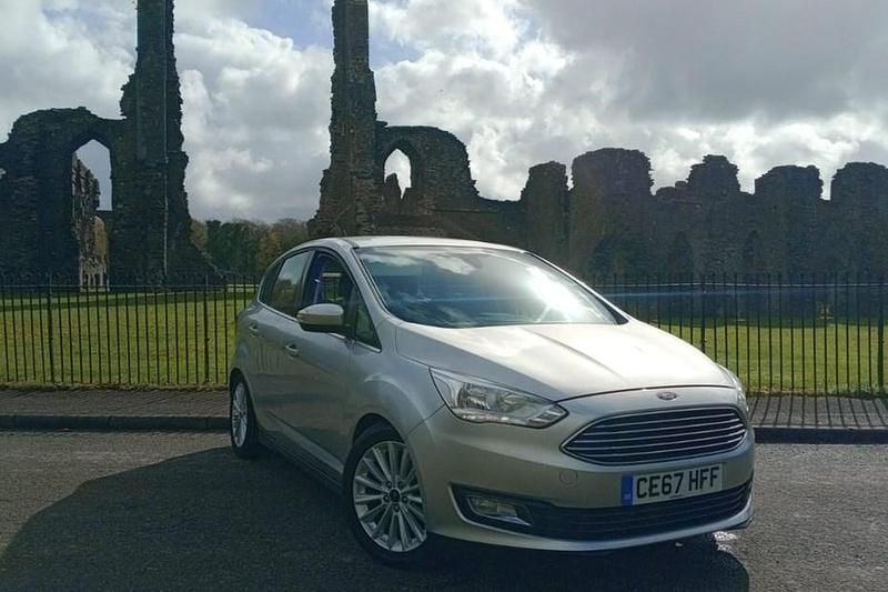 Used Ford C-MAX Titanium 125 HP (91 kW) 2017 Silver MPV