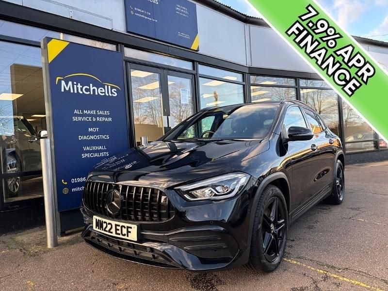 Black Used 2022 Mercedes GLA180 AMG Line Premium SUV | £25,995 (Fair price) - Image 1/4
