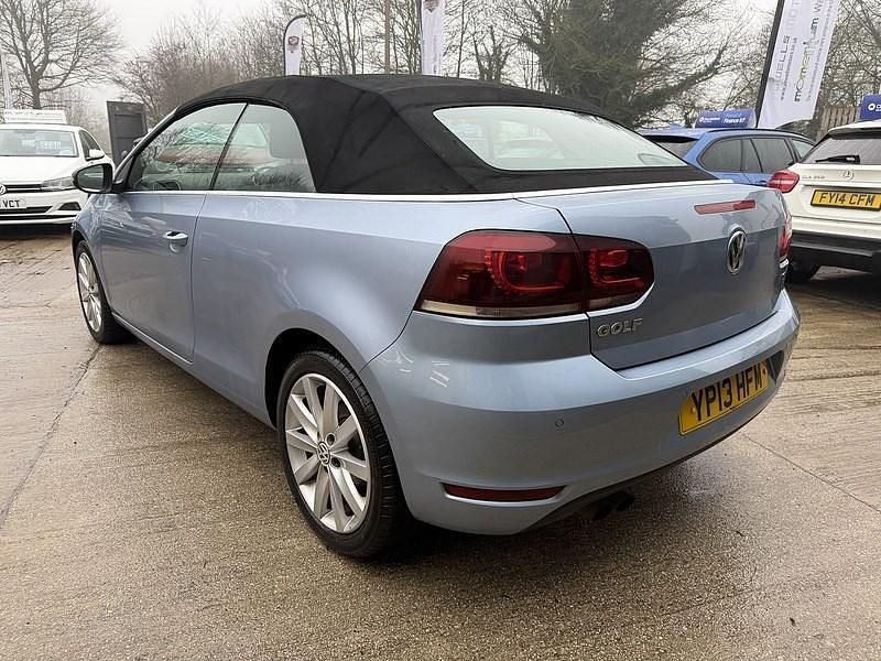 Usado VW Golf Cabriolet S 2013 Azul Cabrios