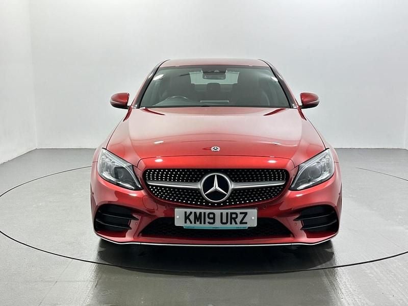 Used Mercedes C300 AMG Line Premium 245 HP (180 kW) 2019 Red Sedan