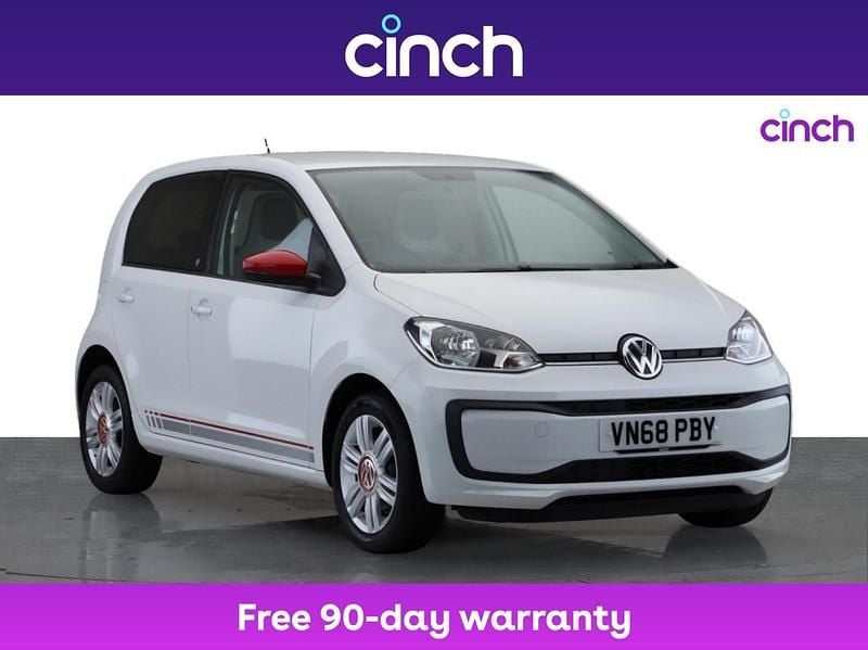 White Used 2018 VW up! Beats Hatchback | £8,899 (Fair price) - Image 1/3