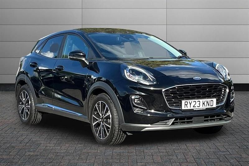 Agate black Used 2023 Ford Puma Gen-E Titanium Hatchback | £17,790 (Good price) - Image 1/2