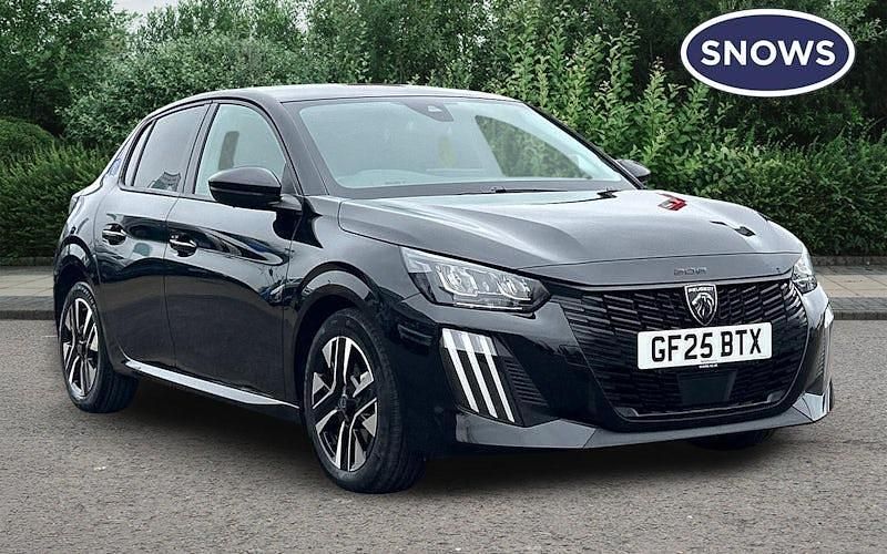 Used Peugeot 208 Allure 101 HP (74 kW) 2025 Black Hatchback
