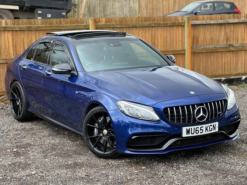 Used Mercedes C63 AMG Premium 2015 Blue Sedan