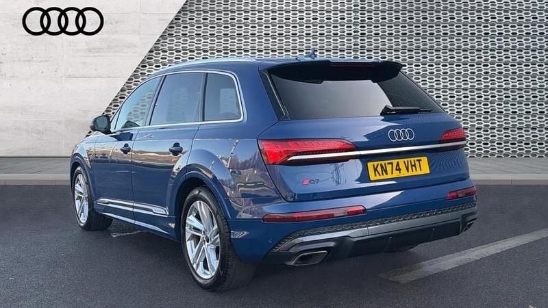 Used Audi Q7 S-Line 286 HP (210 kW) 2024 Blue SUV