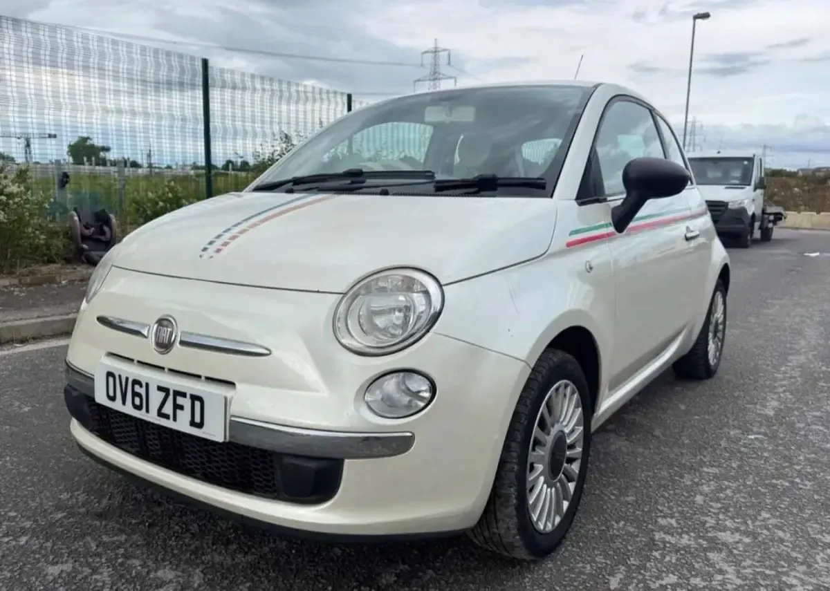 Used Fiat 500 Pop 69 HP (50 kW) 2012 White Hatchback