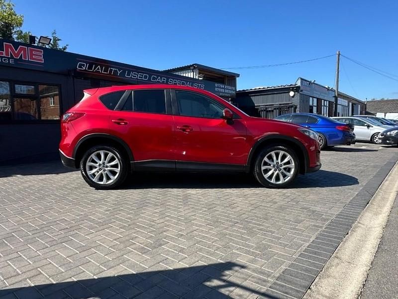 Second-hand Mazda CX-5 Inclusive 175 CP (128 kW) 2013 Roșu SUV
