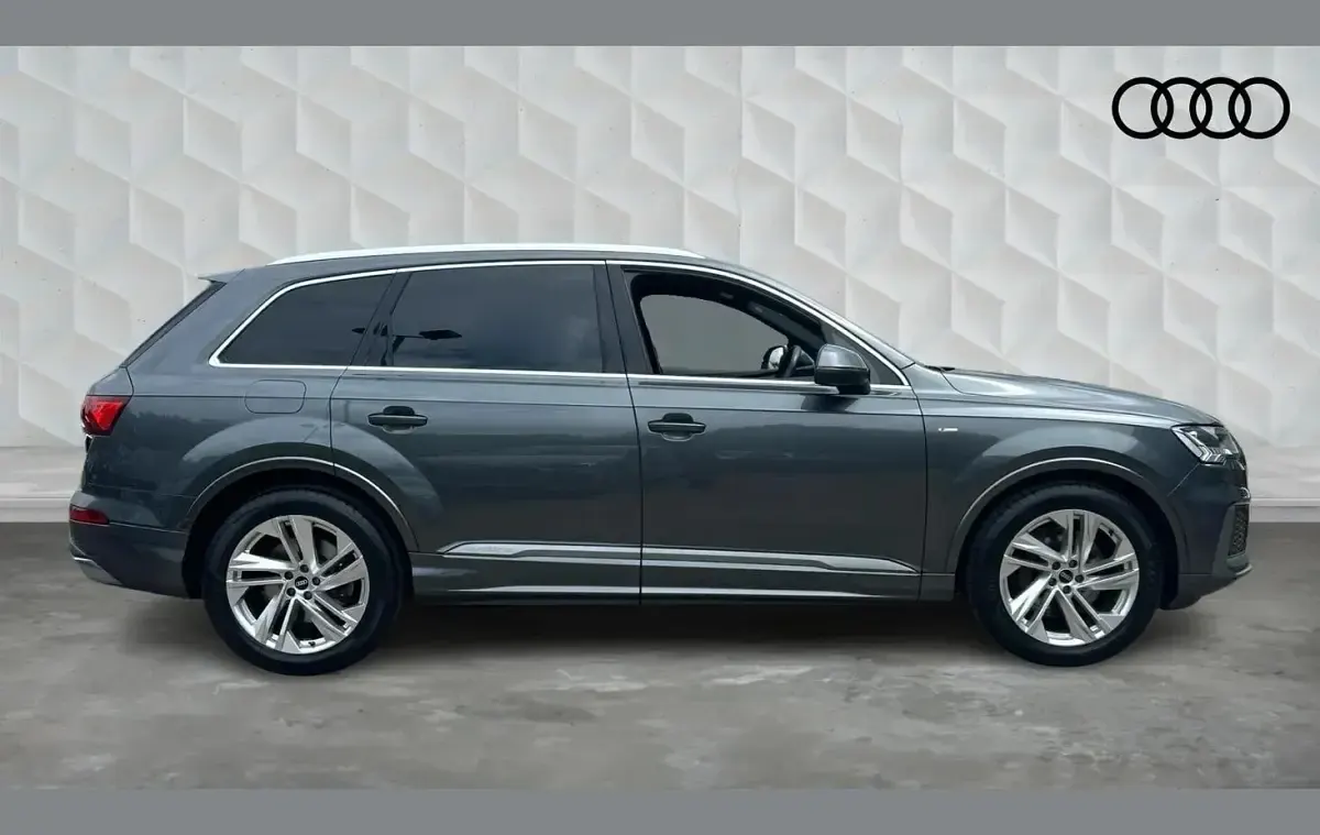 Used Audi Q7 S-Line 286 HP (210 kW) 2021 Grey SUV