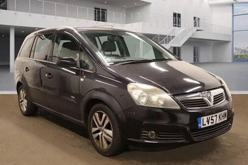 Black Used 2007 Vauxhall Zafira Design Edition MPV | £1,795 (Fair price) - Image 1/1