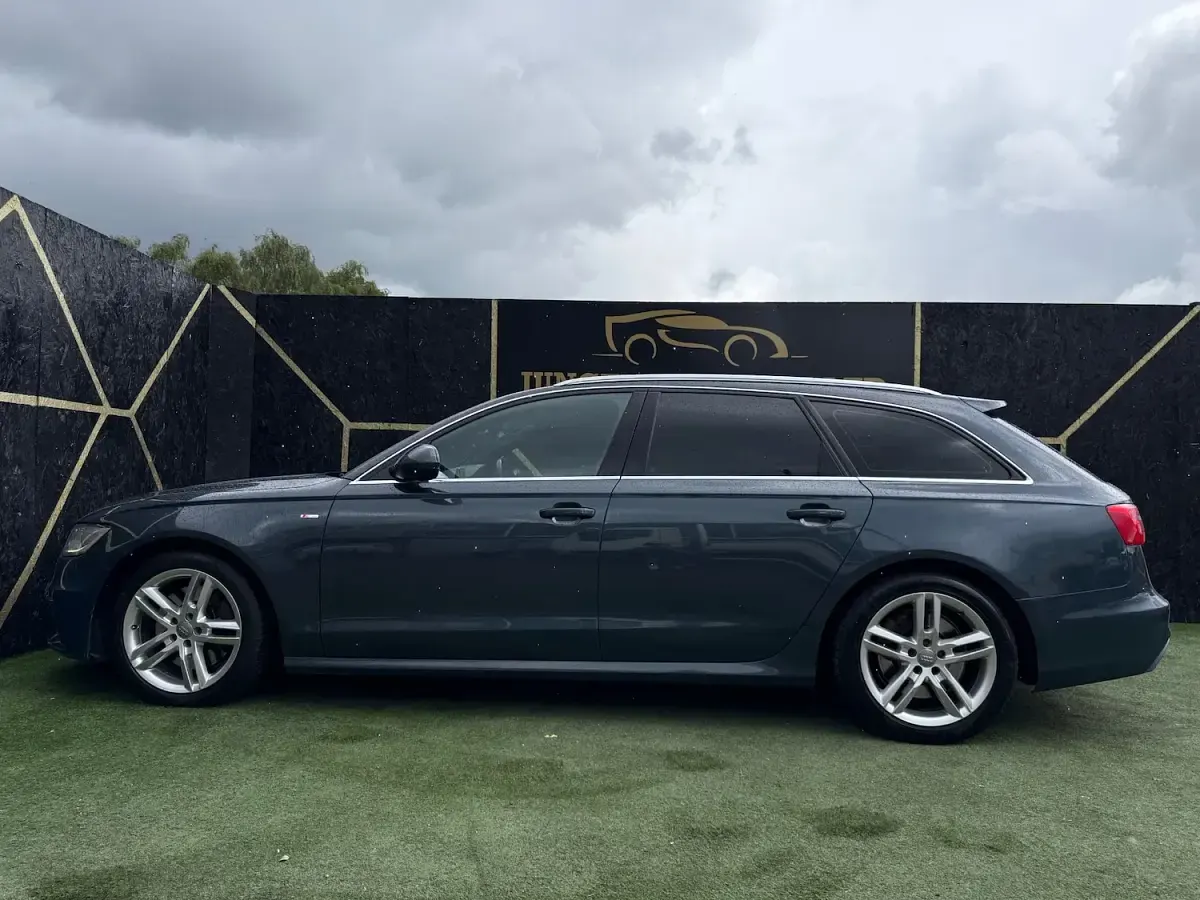 Used Audi A6 S-Line 2014 Blue Estate