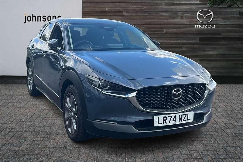 Grey Used 2024 Mazda CX-30 Exclusive-Line SUV | £20,000 (Fair price) - Image 1/4