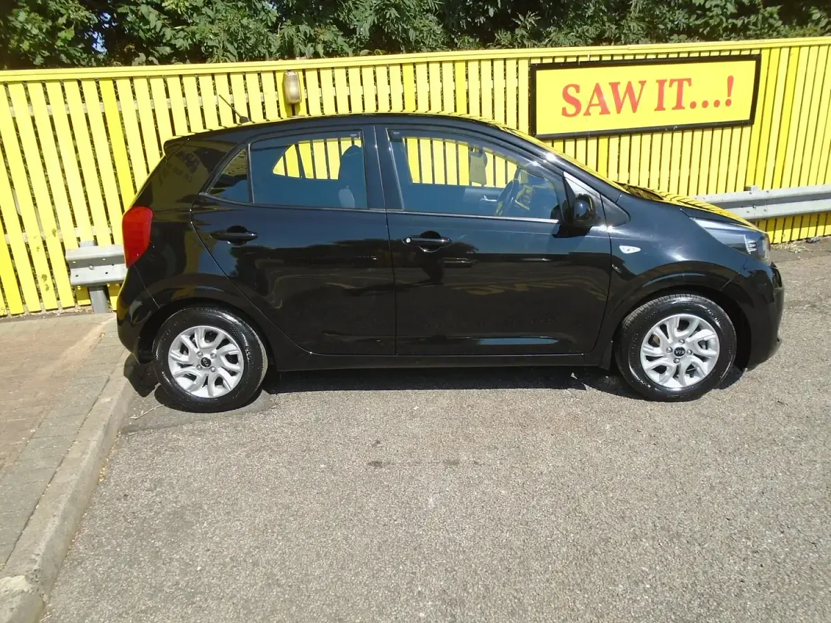 Used Kia Picanto 66 HP (48 kW) 2018 Black Hatchback
