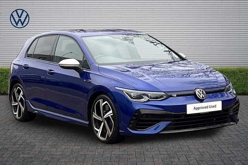 Used VW Golf VIII R 320 HP (235 kW) 2021 Lapiz blue Hatchback