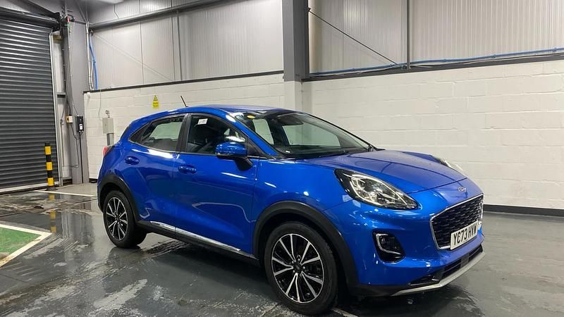 Used Ford Puma Titanium 125 HP (91 kW) 2023 Blue SUV