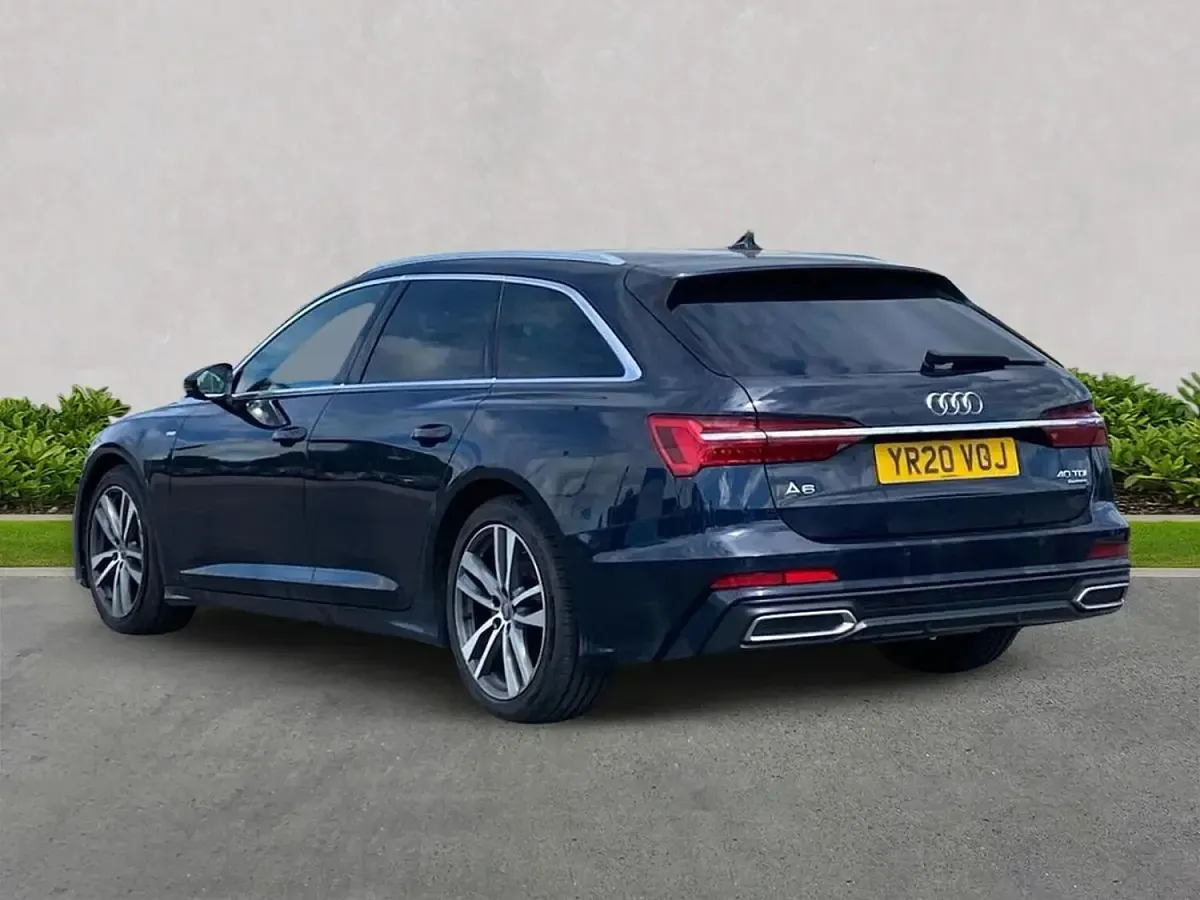 Używany Audi A6 S-Line 204 KM (150 kW) 2020 Niebieski Kombi
