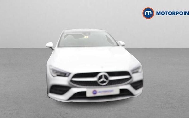 Used Mercedes CLA250e AMG Line Premium Plus 218 HP (160 kW) 2021 Silver Sedan
