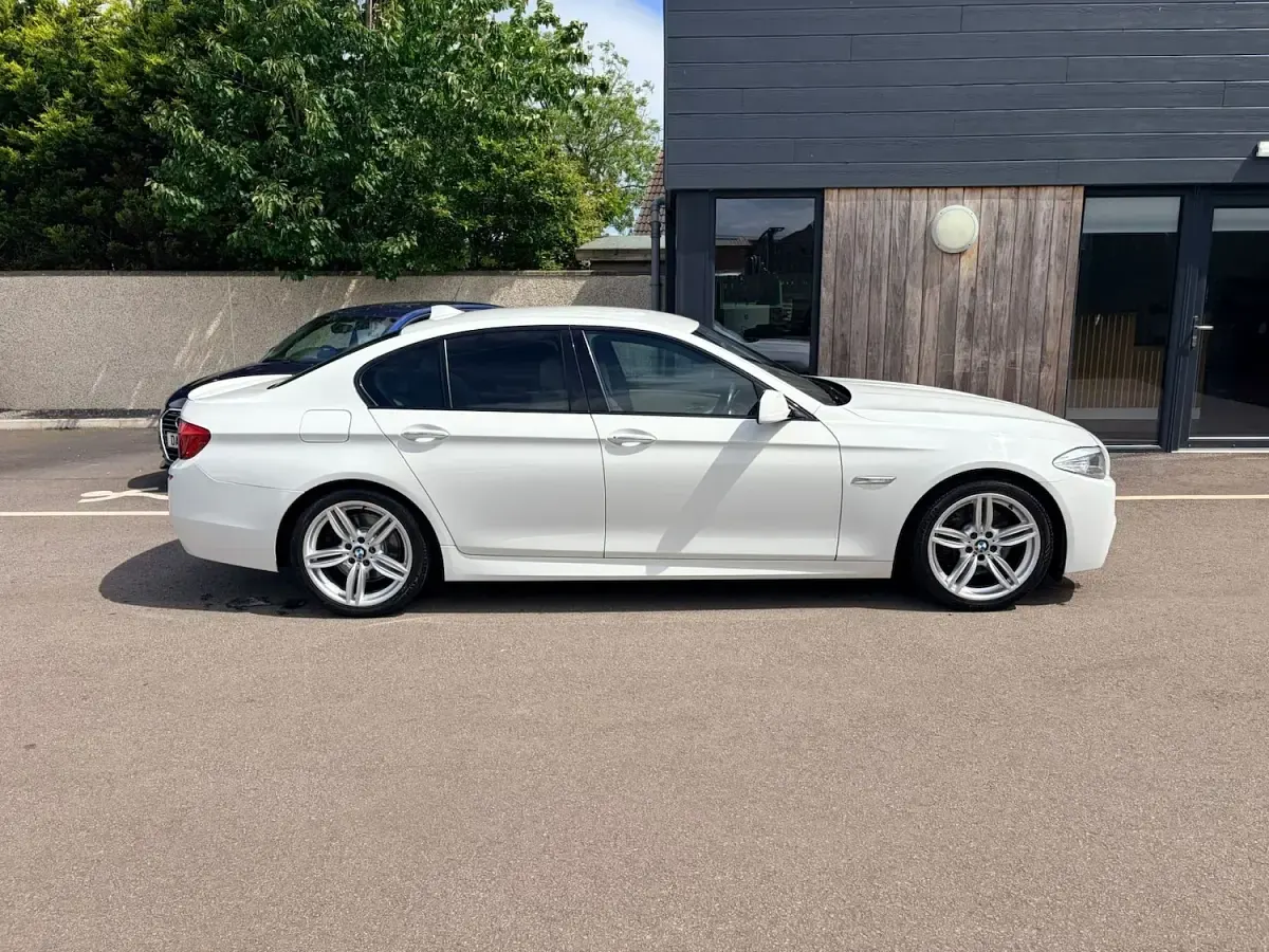 Used BMW 530 M Sport 258 HP (189 kW) 2013 White Sedan