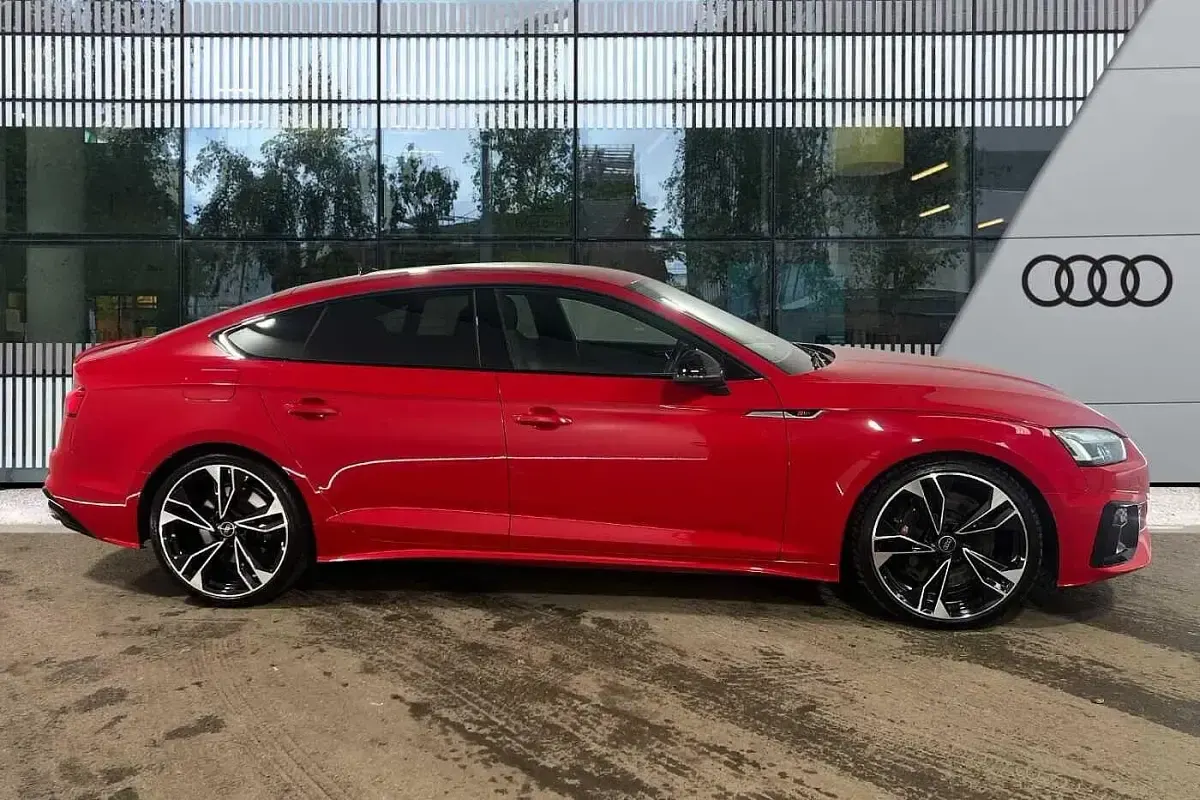 Used Audi S5 Black Edition 341 HP (250 kW) 2022 Red Coupe