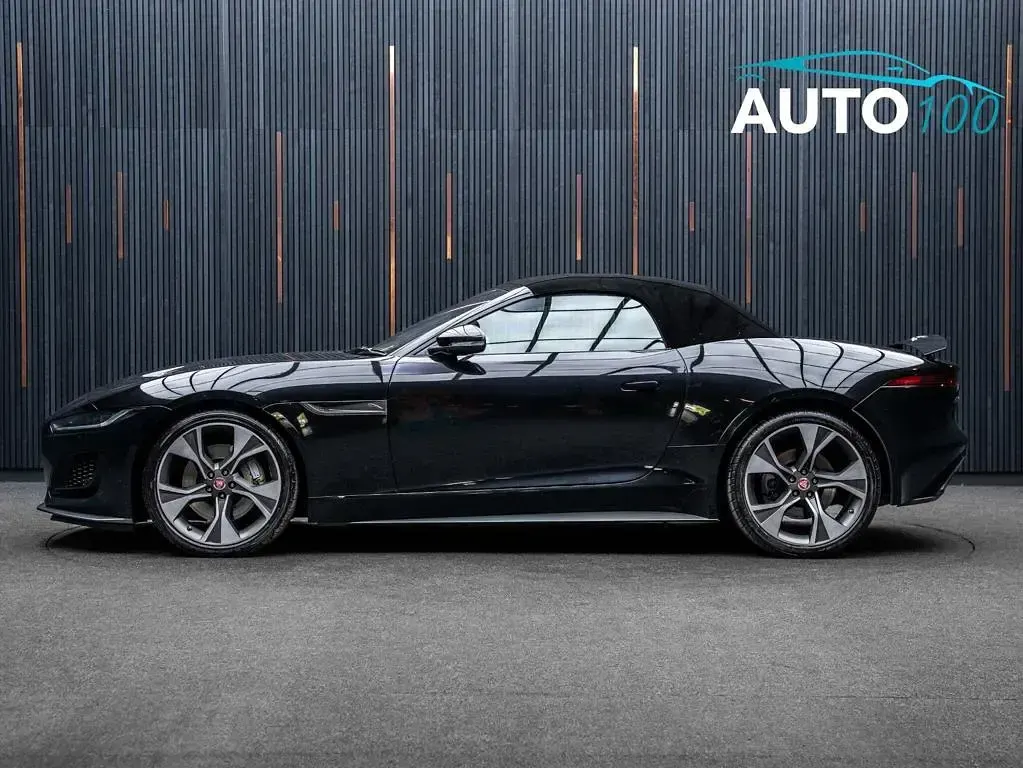 Used Jaguar F-Type First Edition 300 HP (220 kW) 2021 Black Cabriolet