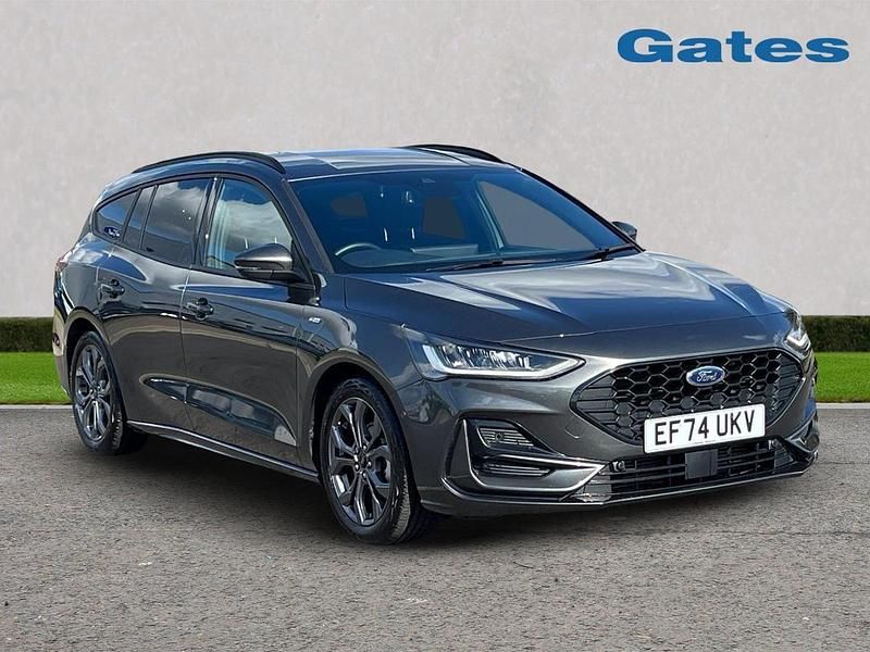 Grey Used 2024 Ford Focus ST-Line Estate | £21,999 (Expensive) - Image 1/4
