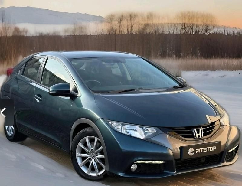 Used Honda Civic ES 2013 Green Hatchback