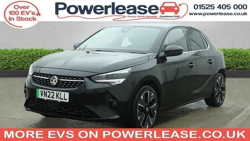 Used Vauxhall Corsa-e Elite 100 kW (136 HP) 2022 Black Hatchback